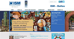 Desktop Screenshot of ismdallas.org